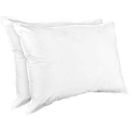 Almohada Twin Pack Microfibra Triple Z Estandar Blanco