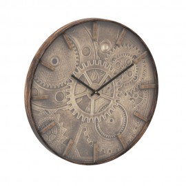 Reloj De Pared Deyan Marron