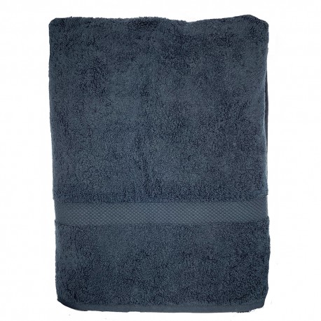 Toalla Medio Baño Spa Hotel 76X132 Cm 100% Algodon Negro