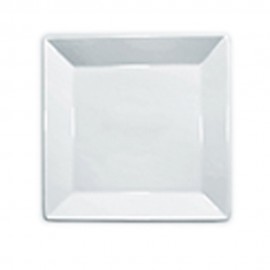 Plato para Ensalada Quadro Recto Liso – Blanco