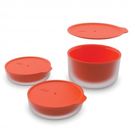 Set Contenedor Bowl Naranja Joseph & Joseph